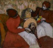 Edgar Degas The Milliners oil painting